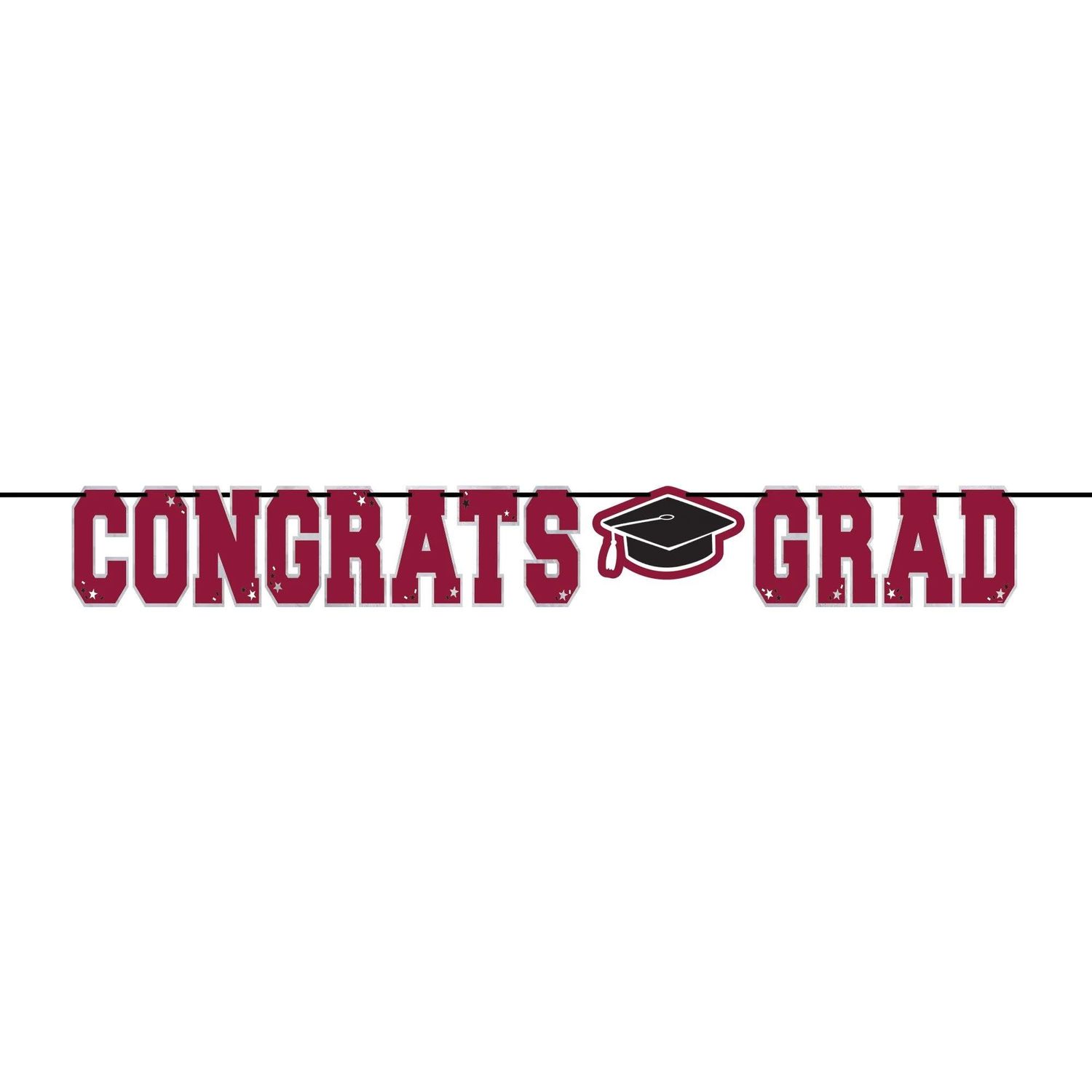 BANNER GRAD MAROON