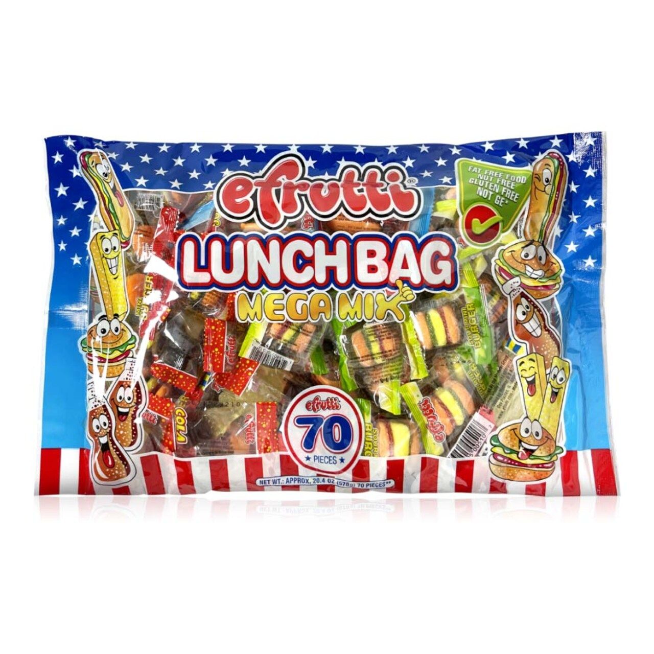 Efrutti Lunch Bag Mega - 70Ct