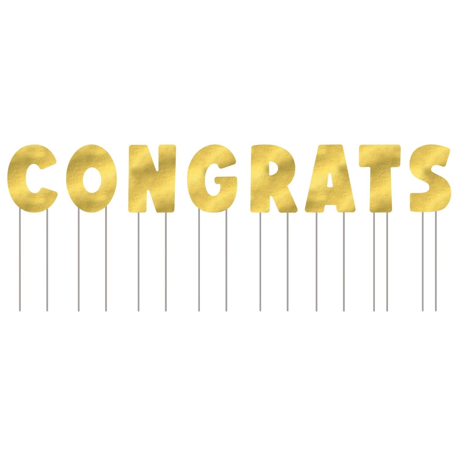 Giant Congrats Yard Sign