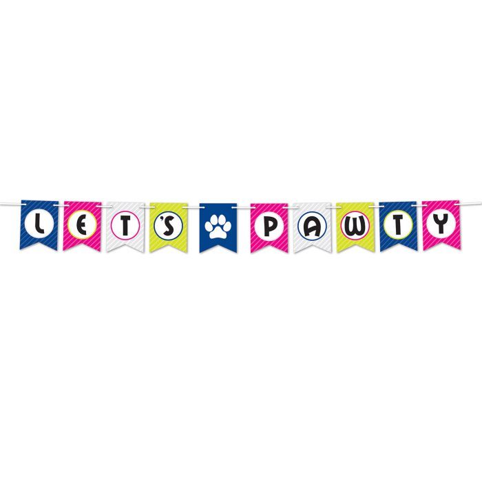 Let's Pawty Streamer-6ft