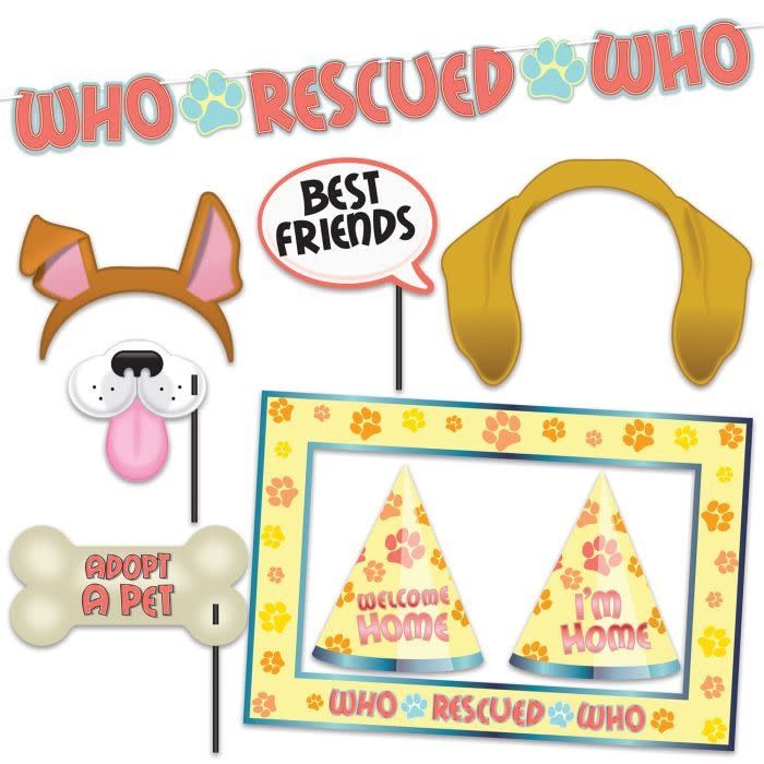 Who Rescued Who Party Kit-9ct