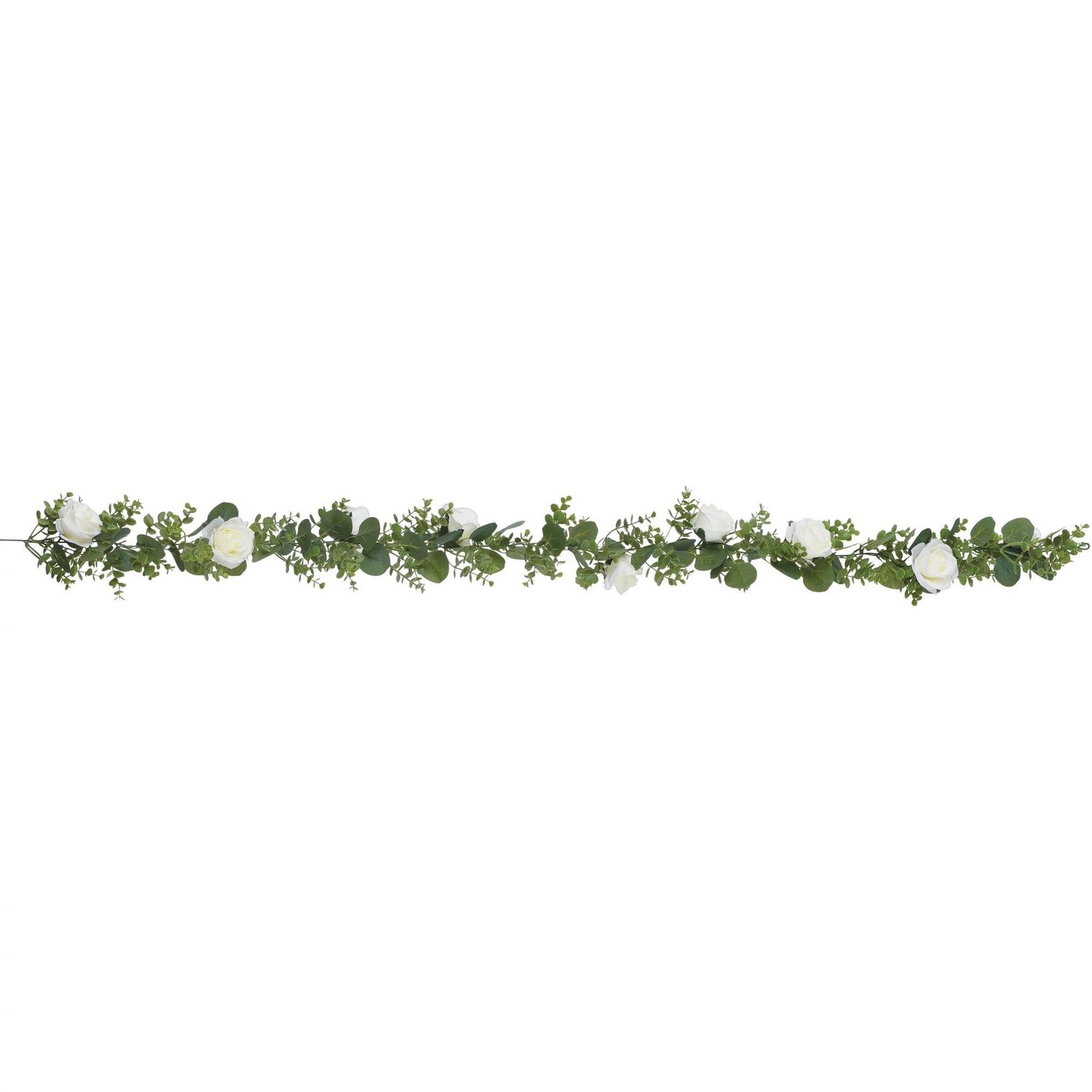 Faux Floral Deluxe Garland