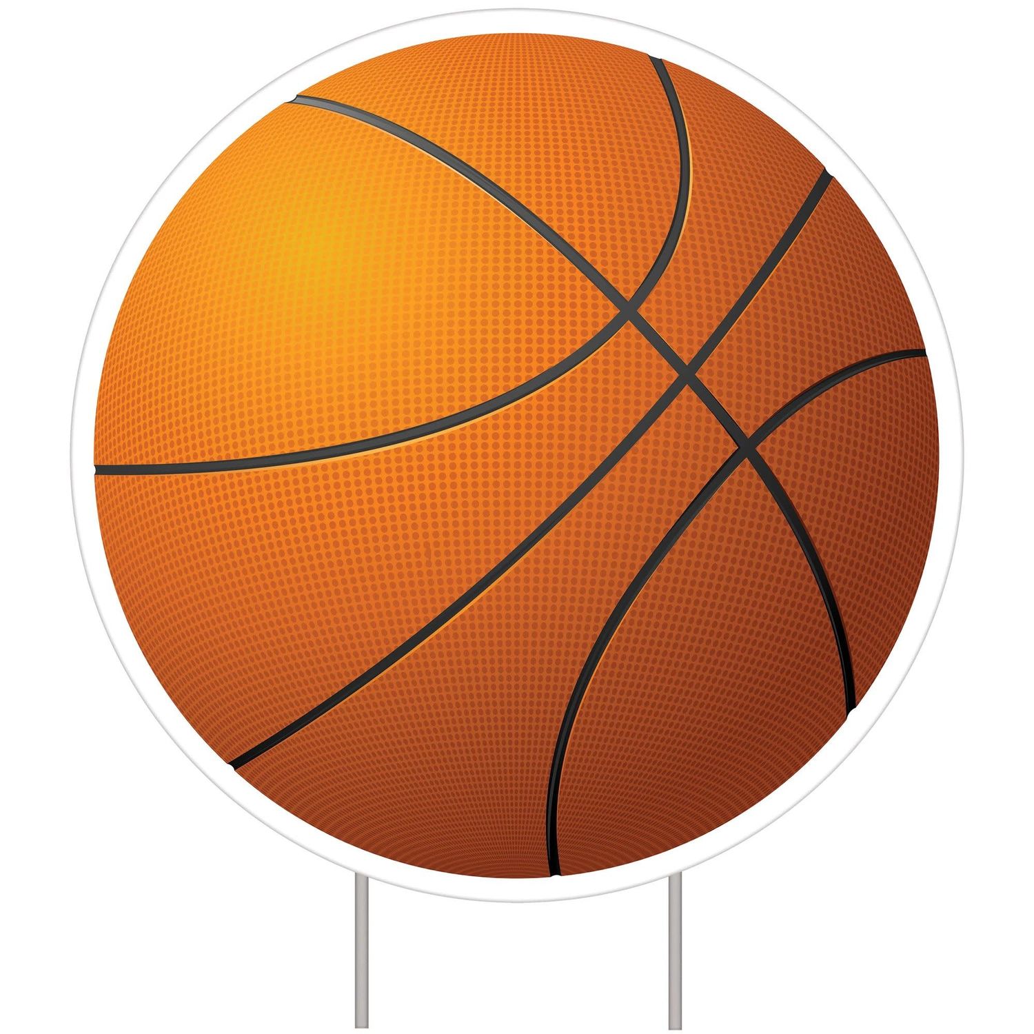 Birthday Icon Yard Sign - Basketball