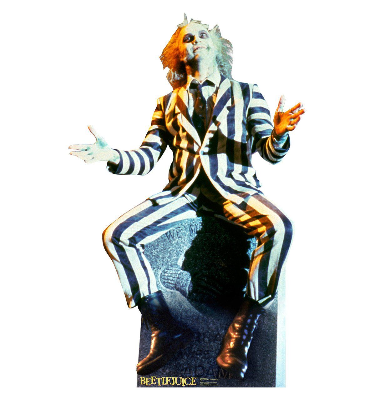 STAND-UP HERE LIES BEETLEJUICE