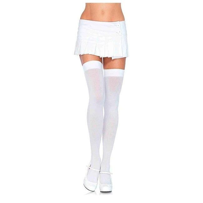 THIGH HIGHS WHITE QUEEN