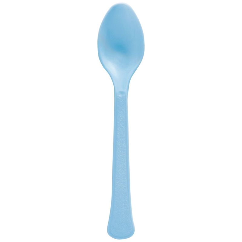 20CT SPOONS PASTEL BLUE