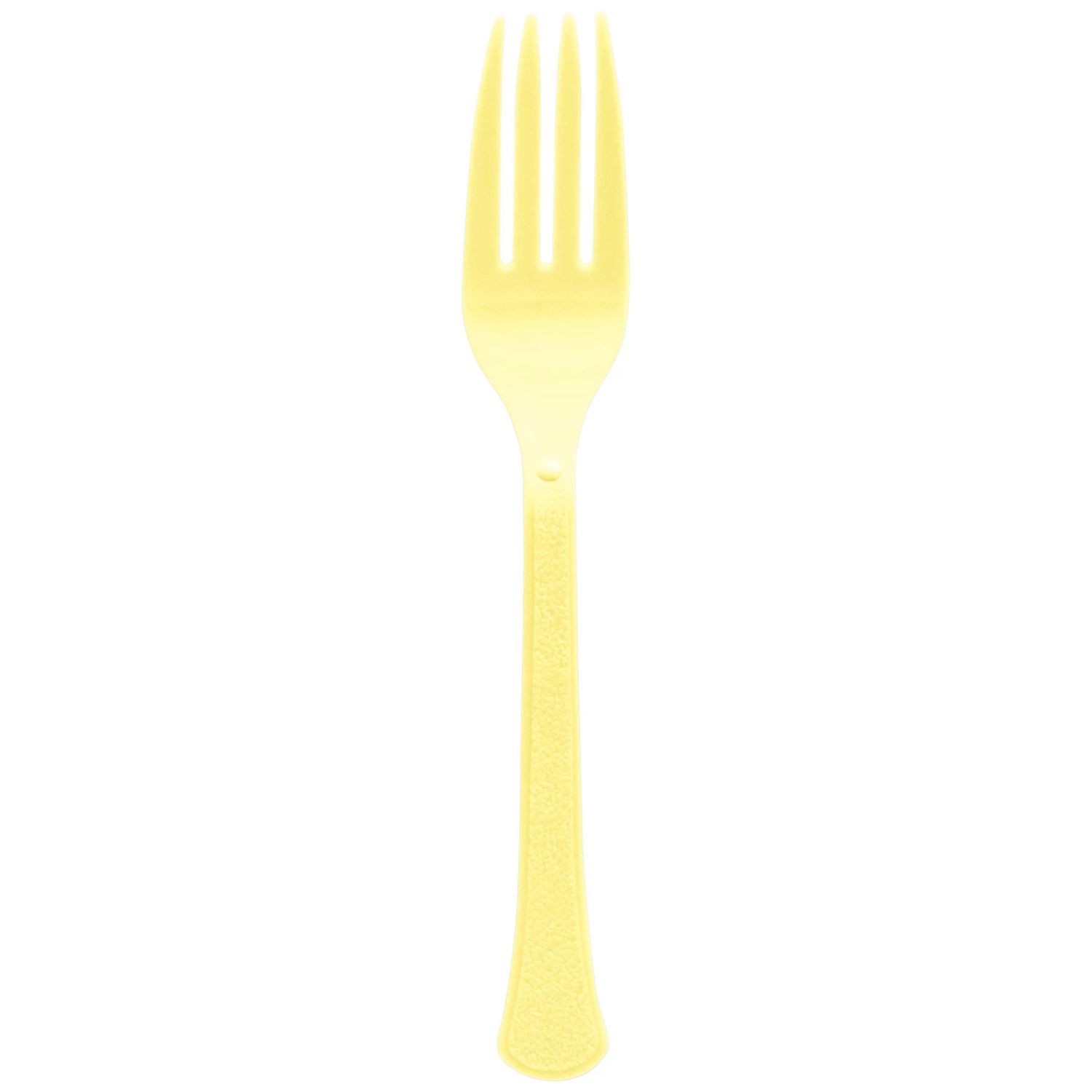 20CT FORK LIGHT YELLOW