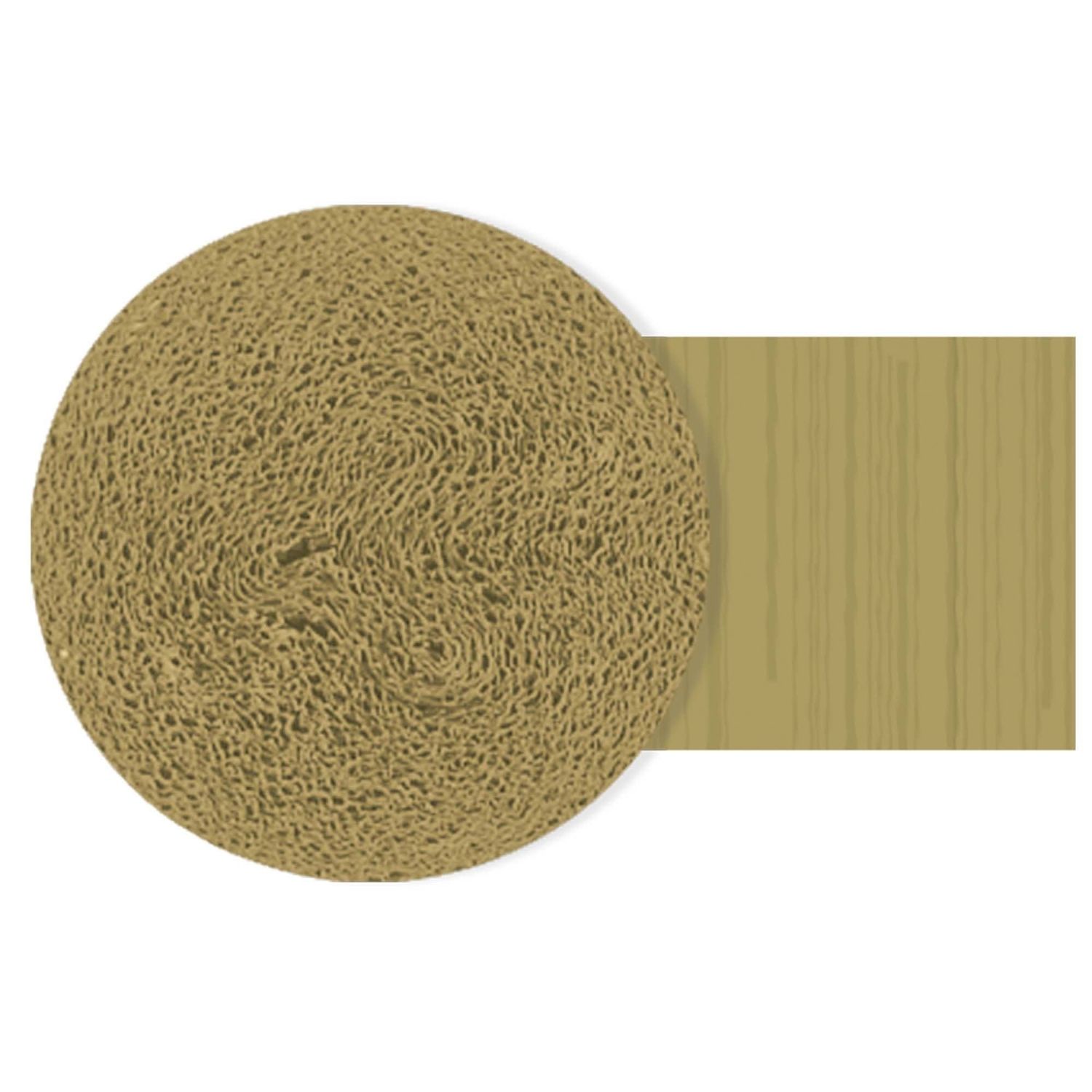 Packaged Crepe Streamer, 200' - Metallic Gold
