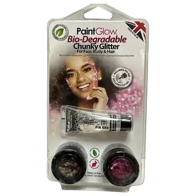 BIO DEGRADABLE CHUNKY GLITTER
