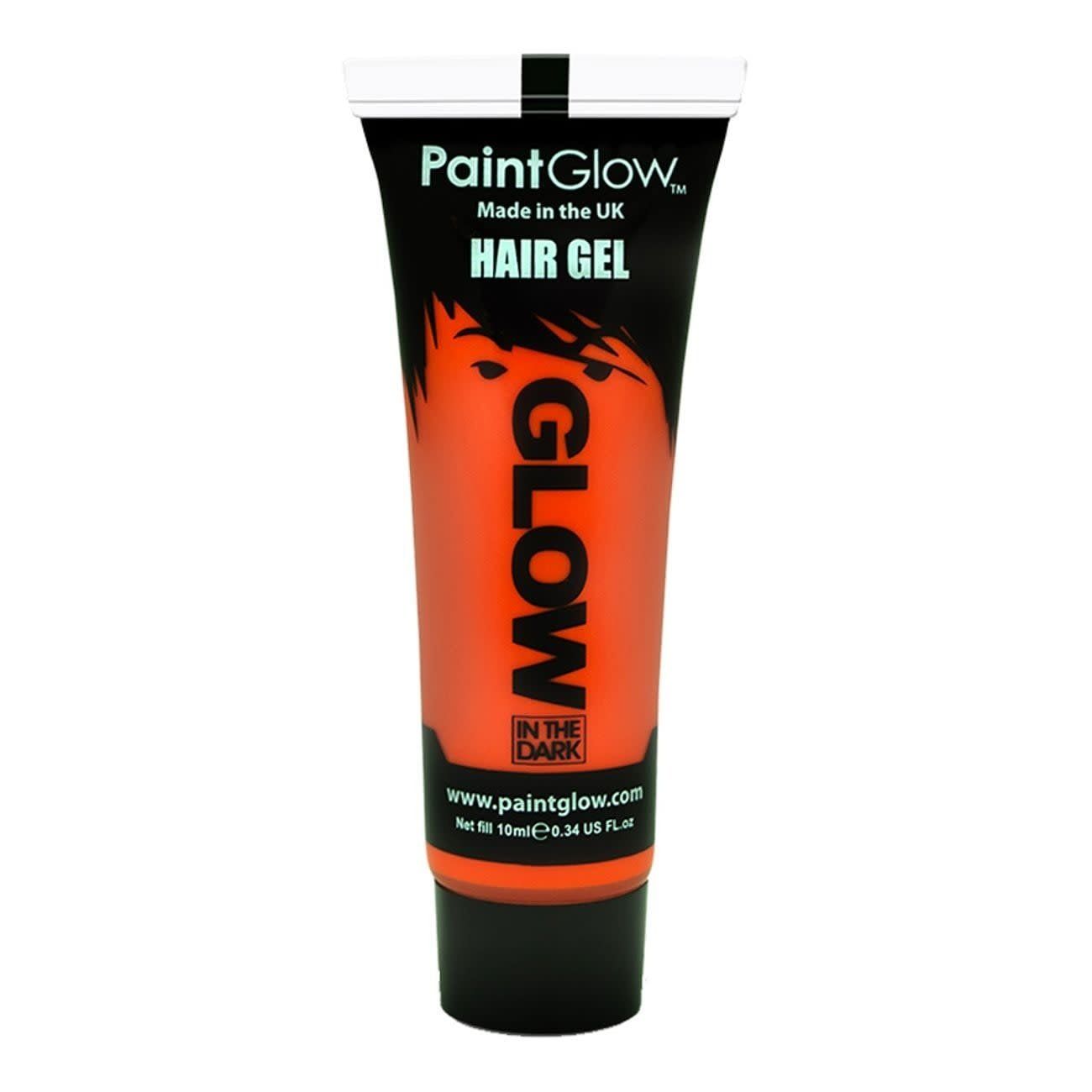 UV NEON HAIR GEL - ORANGE