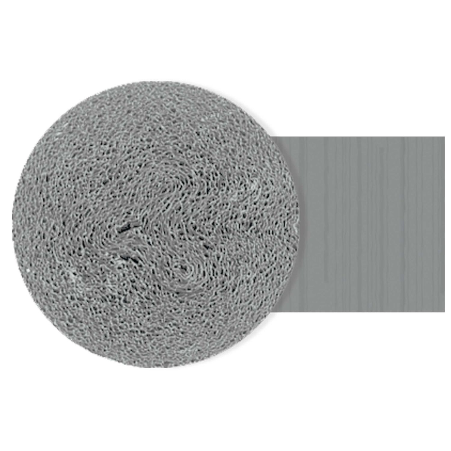 Packaged Crepe Streamer, 200' - Metallic Silver