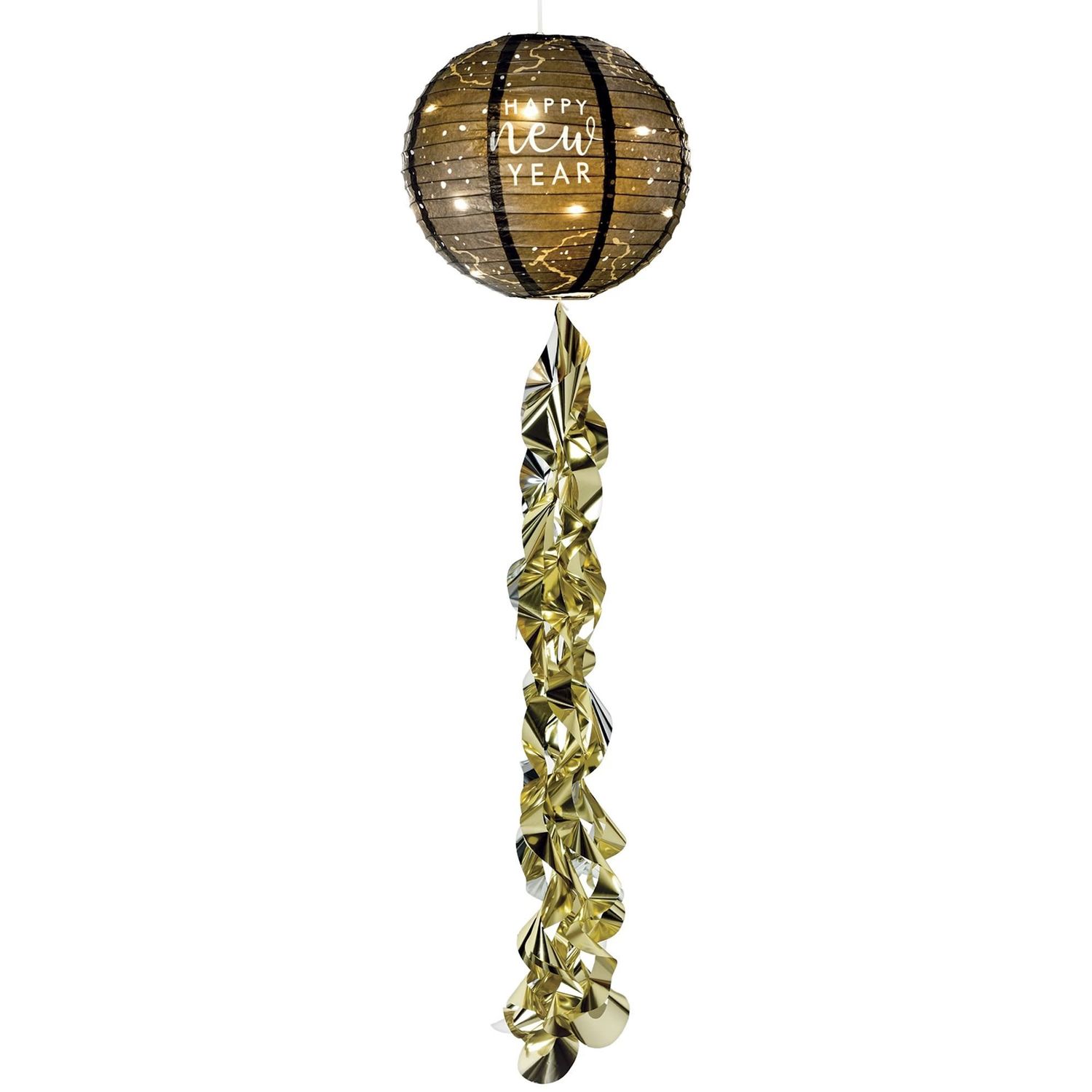 2ct New Years Light Up Lanterns