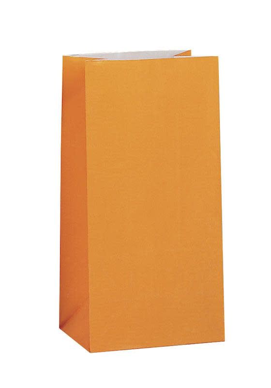 12CT PAPER BAG ORANGE