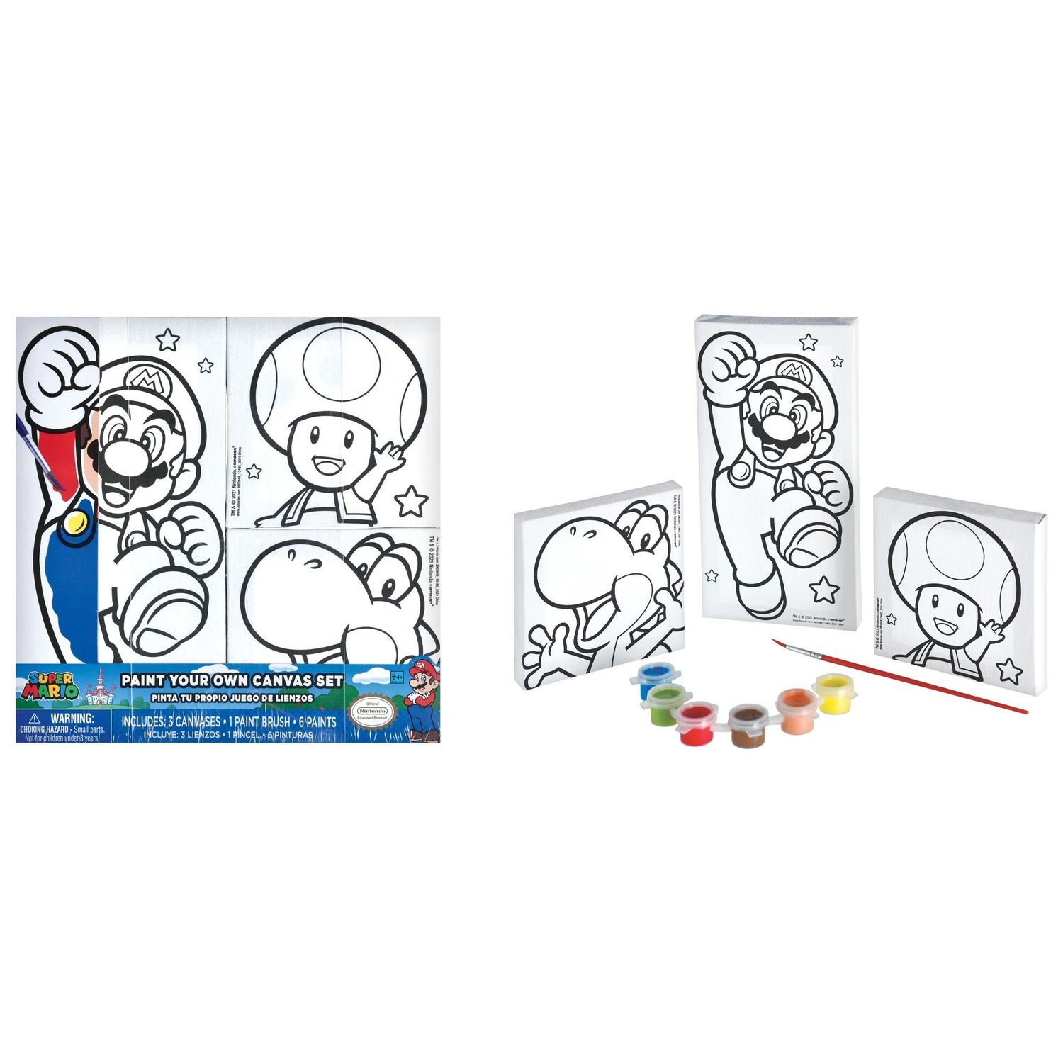 Super Mario Brothers™ Color Your Own Canvas