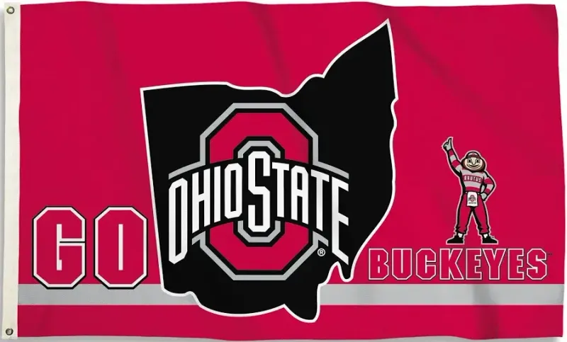 3'X5' FLAG GO BUCKEYES