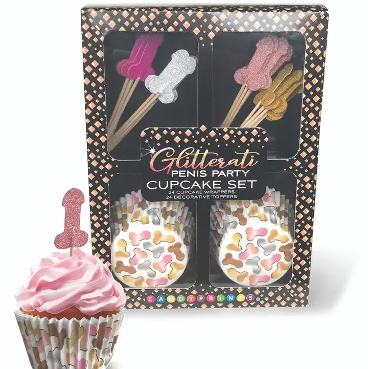 Penis Cupcake Set