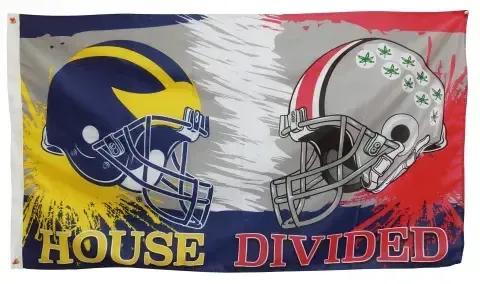 3'X5' FLAG HOUSE DIVIDED