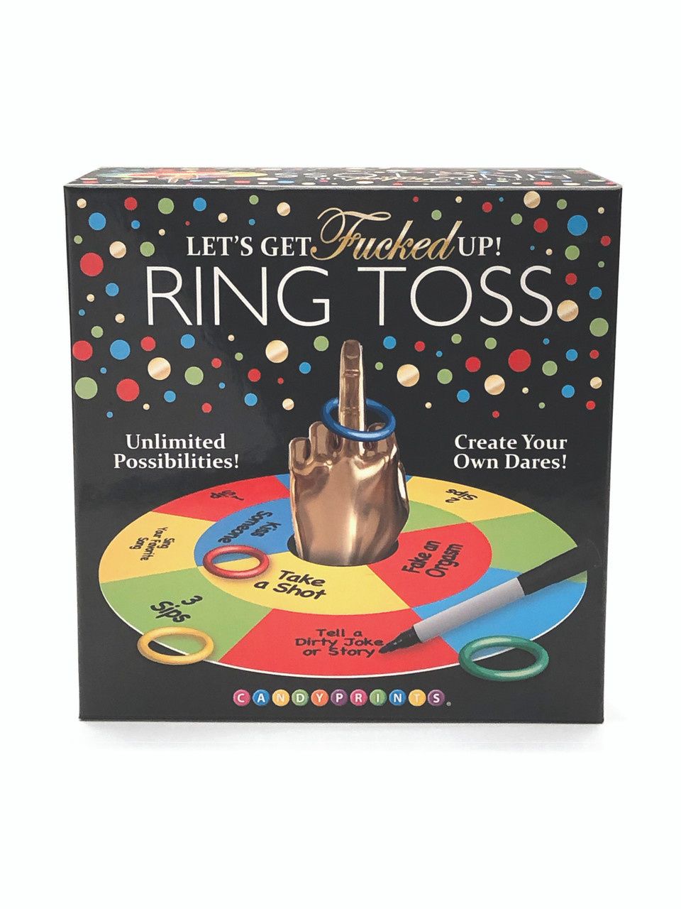 GAME LET'S GET F*CKED UP! RING TOSS