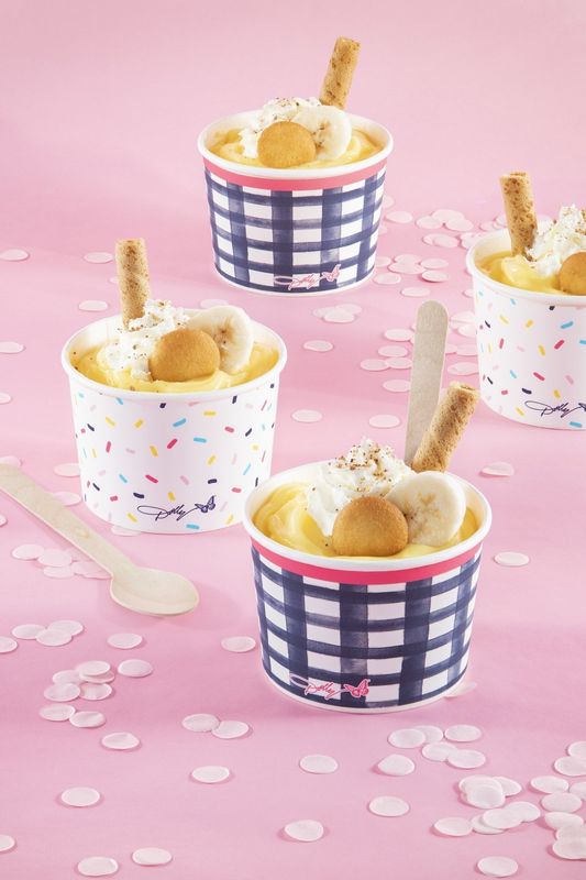 8CT TREAT CUP W/ WOOD SPOON