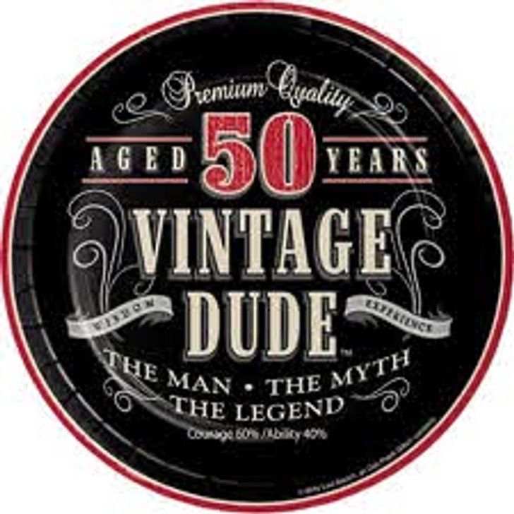 8CT 7in VINTAGE DUDE 50