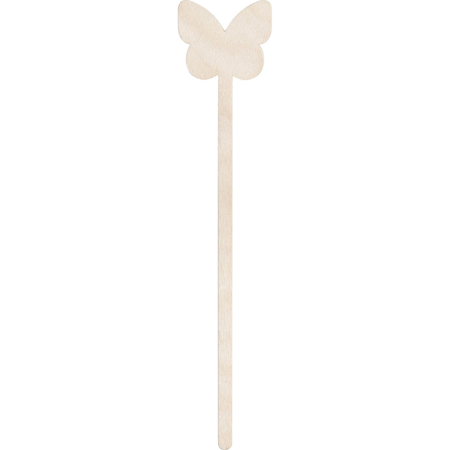 12CT BUTTERFLY WOOD STIR STICKS