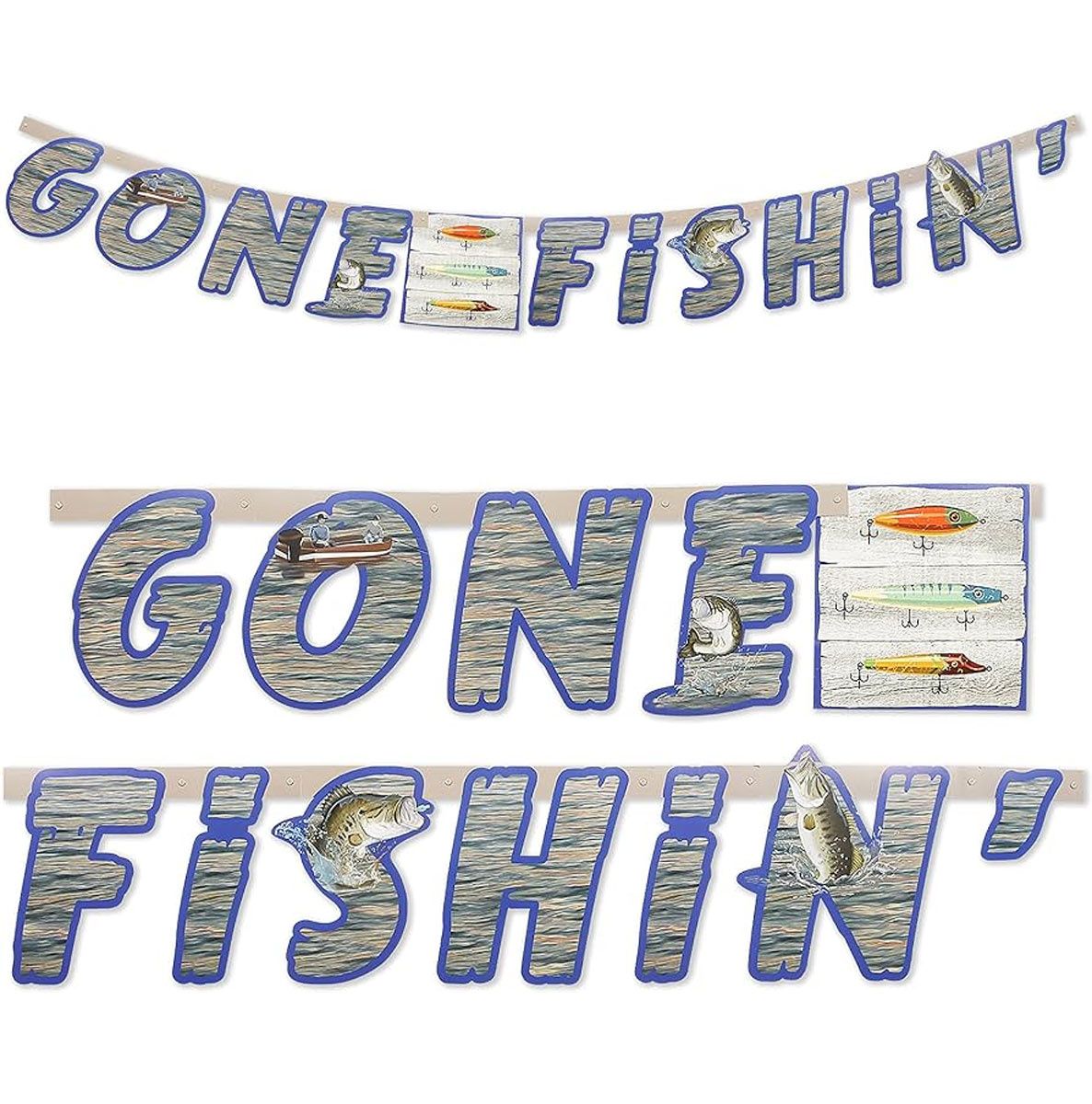 Gone Fishin’ – Banner “Gone Fishin'”