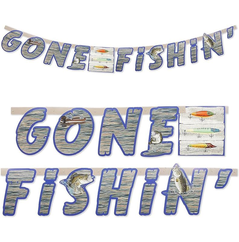 Gone Fishin’ – Banner “Gone Fishin'”