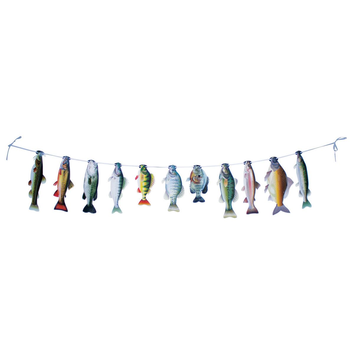 Gone Fishin’ – Banner String of Fish