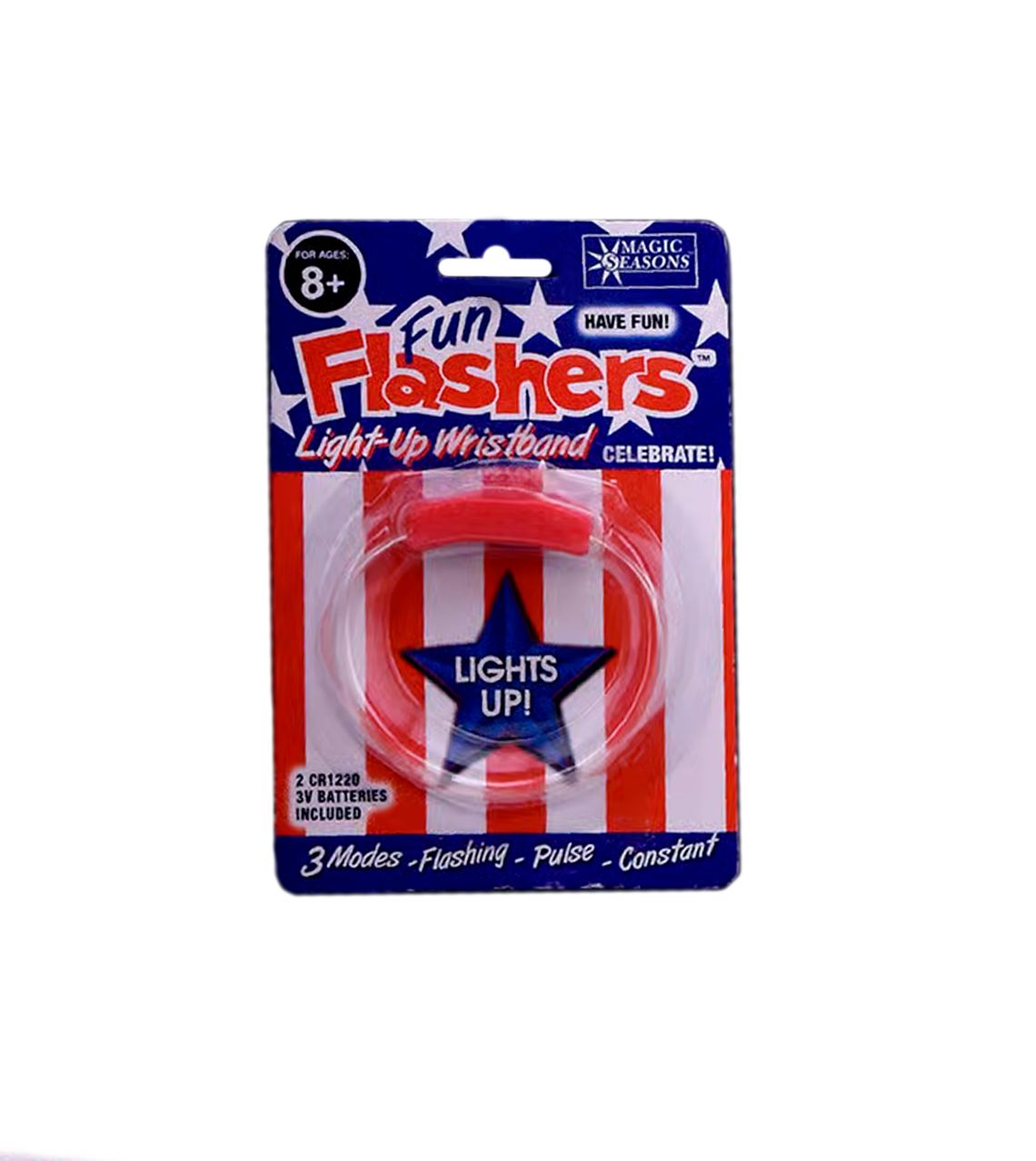 PATRIOTIC FLASHER WRIST BAND
