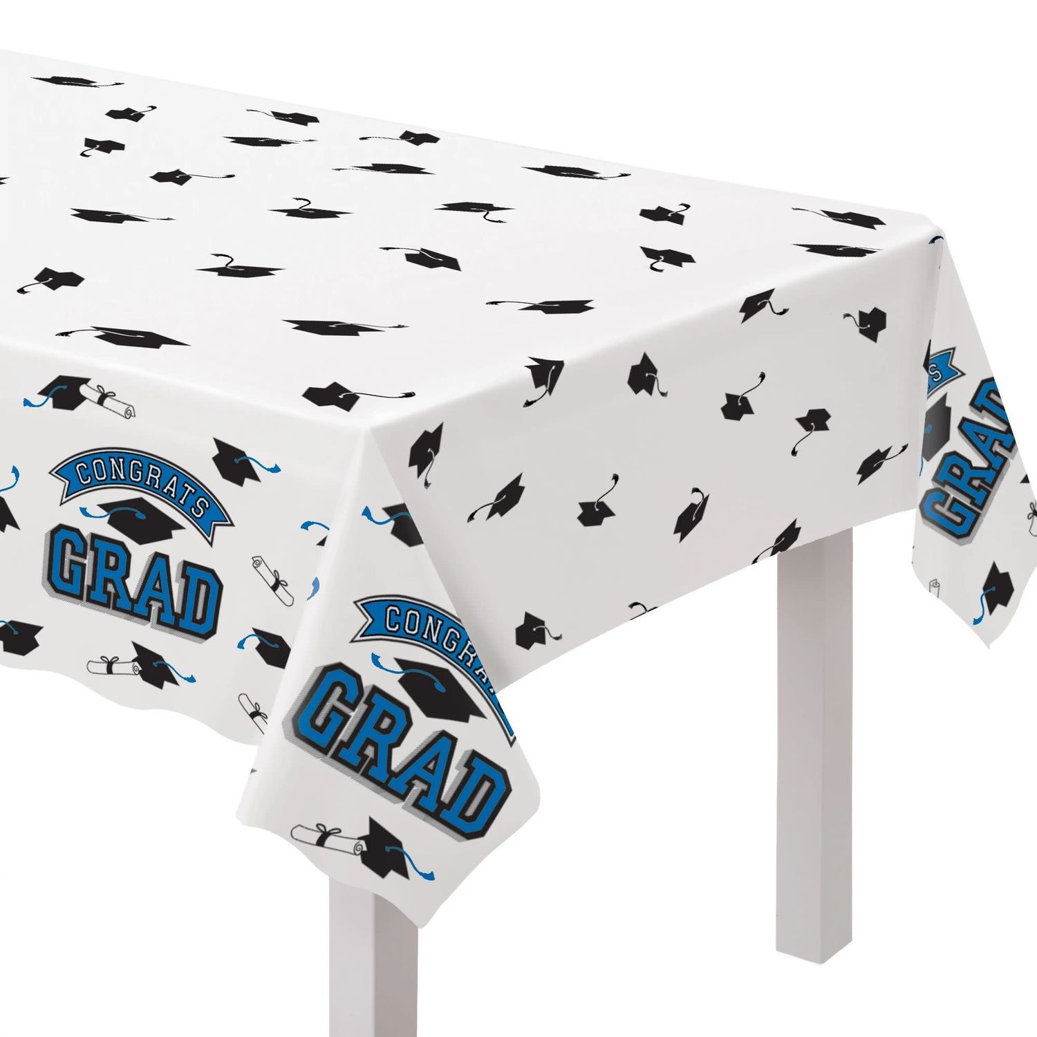 TABLE COVER GRAD BLUE