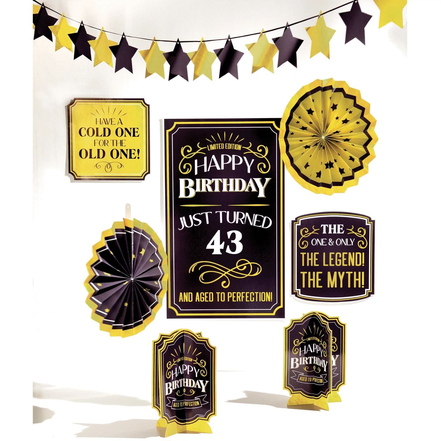 ROOM DECOR KIT BETTER WITH AGE BDAY