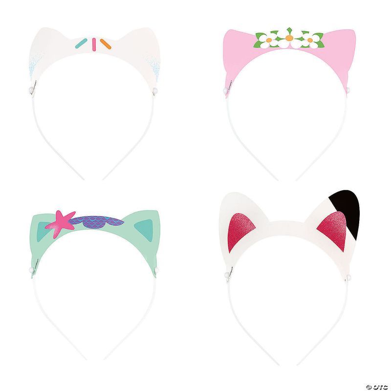 4CT HEADBANDS GABBY'S DOLLHOUSE