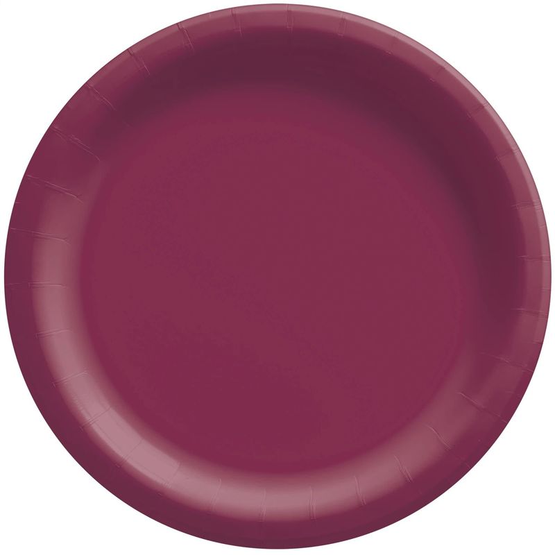 20ct 9in Paper Plate Berry