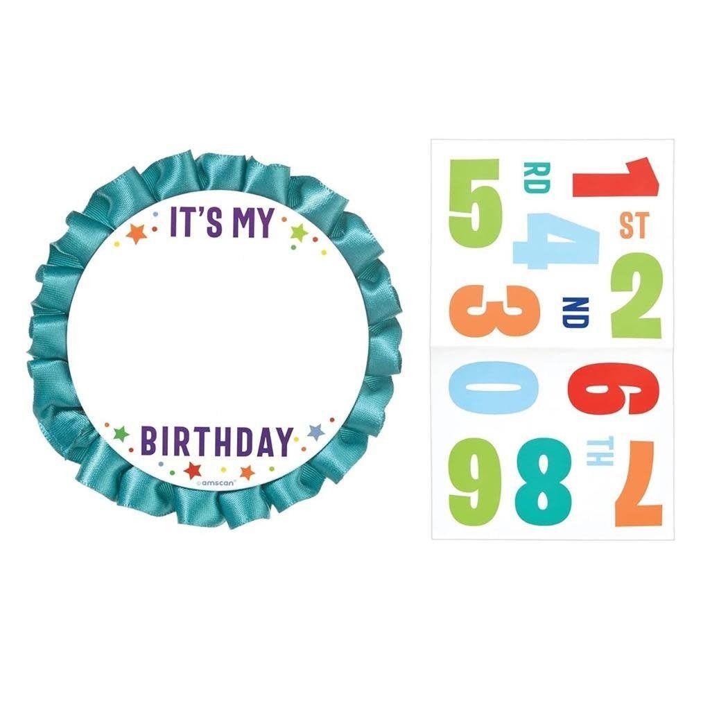 CUSTOM BUTTON IT'S MY BIRTHDAY