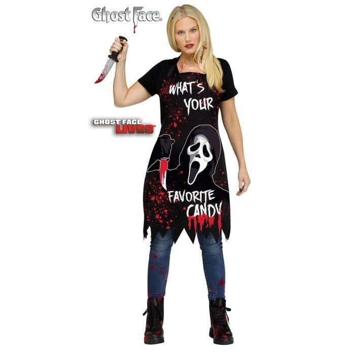HORROR APRON GHOST FACE