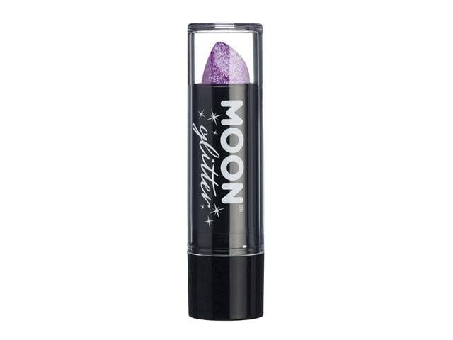 Purple - Iridescent Glitter Lipstick, 5g