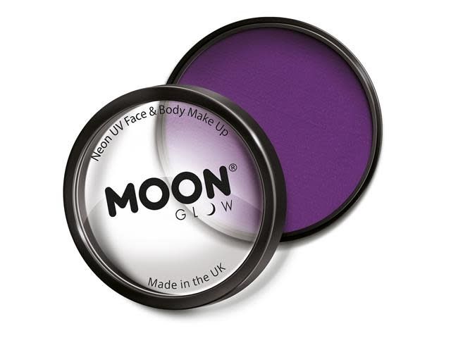 Intense Purple - Neon UV Professional Face Paint, 36g