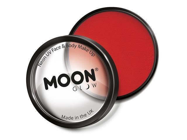 Intense Red - Neon UV Professional Face Paint, 36g