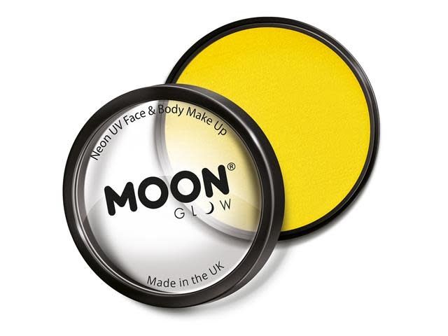Intense Yellow - Neon UV Professional Face Paint, 36g