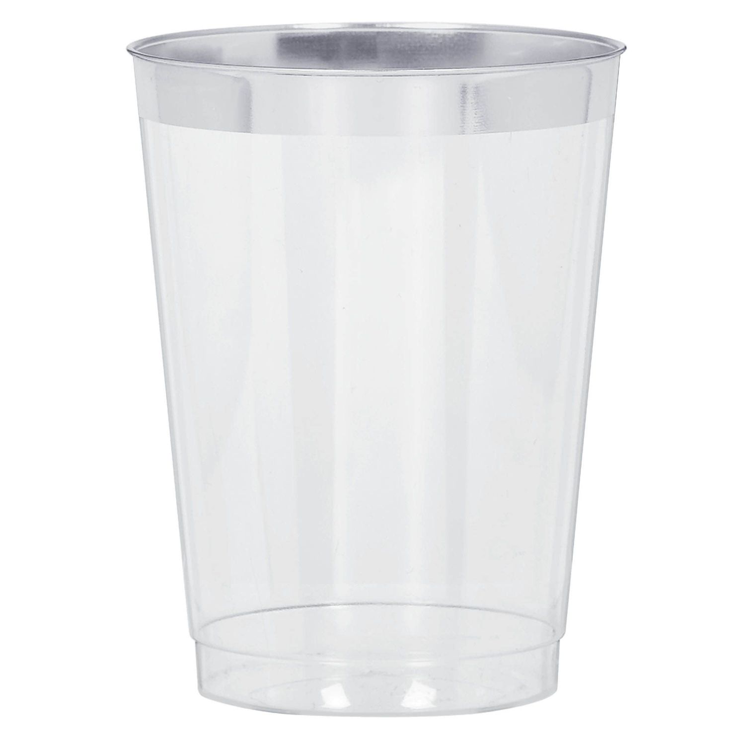 Silver Trim Tumbler, 10 oz.