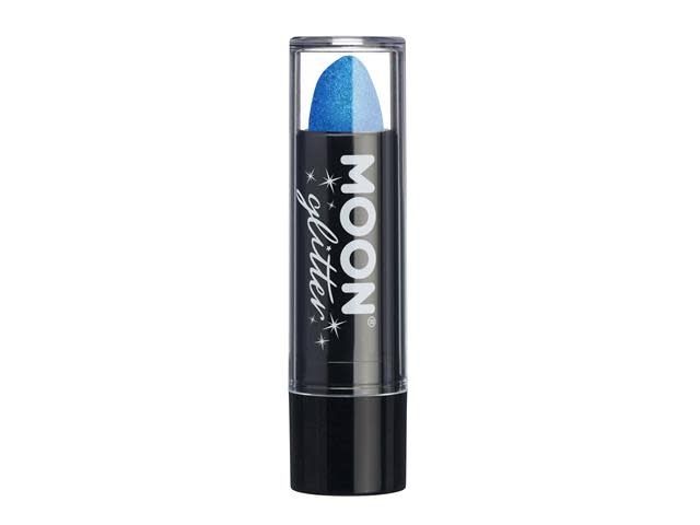 Blue - Iridescent Glitter Lipstick, 5g