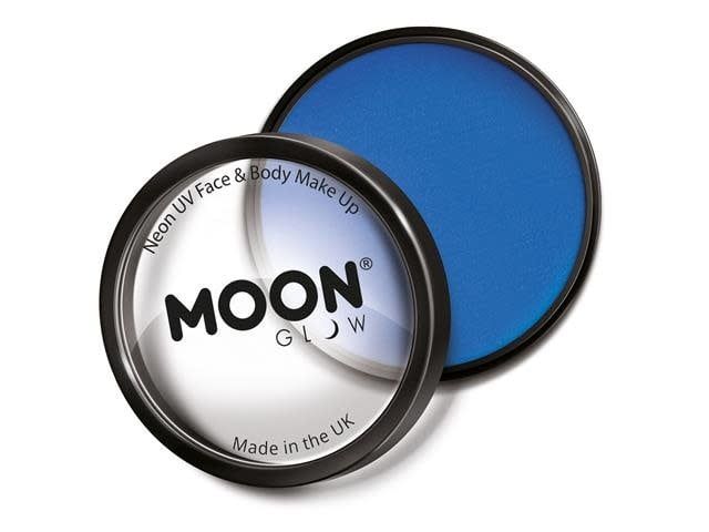 Intense Blue - Neon UV Professional Face Paint, 36g