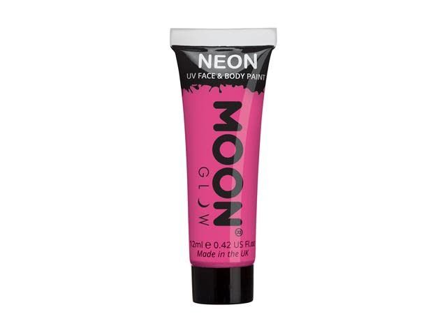 Intense Pink - Neon UV Face &amp; Body Paint, 12mL