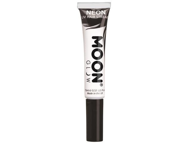 White - Neon UV Hair Streaks, 15mL
