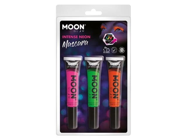 Pink, Green, Orange - Neon UV Mascara, 15mL