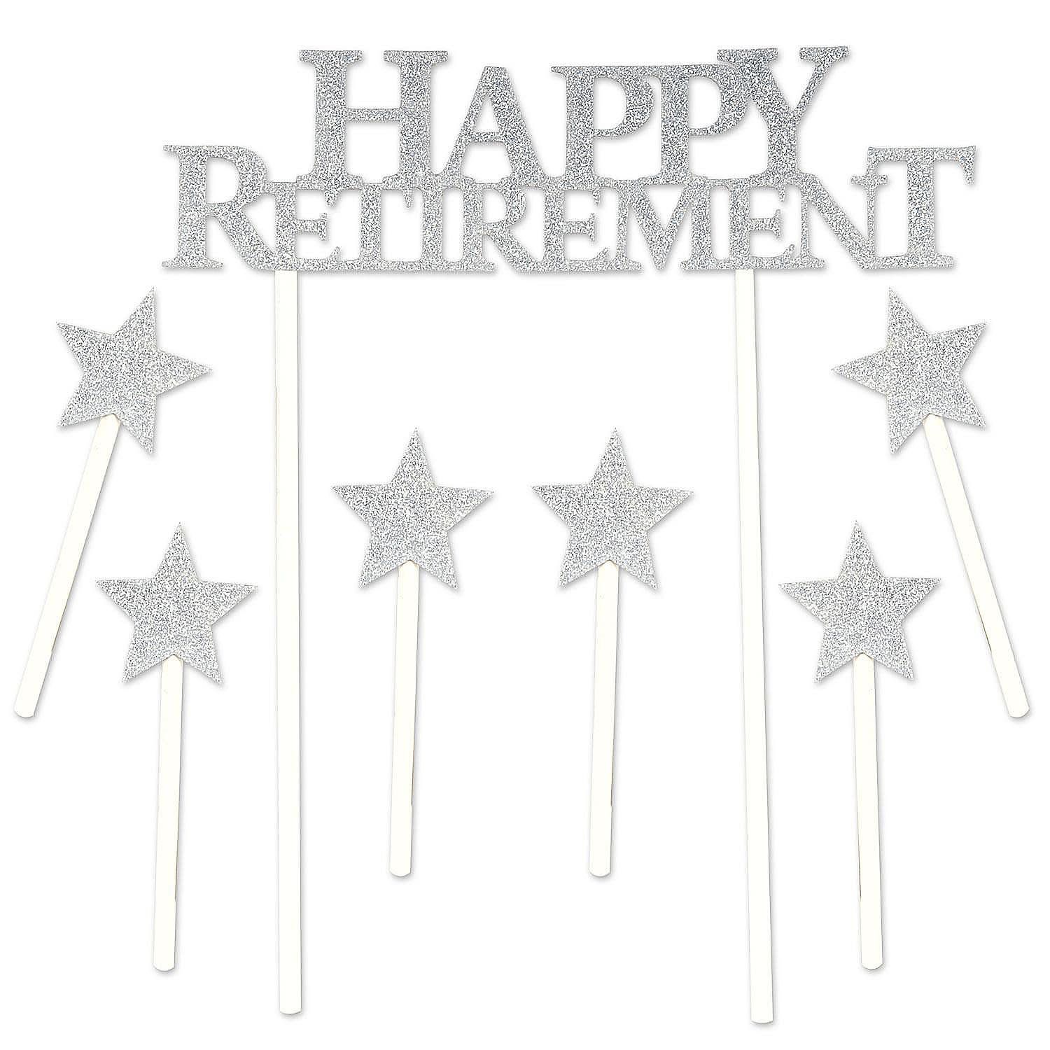Happy Retirement Cake Topper