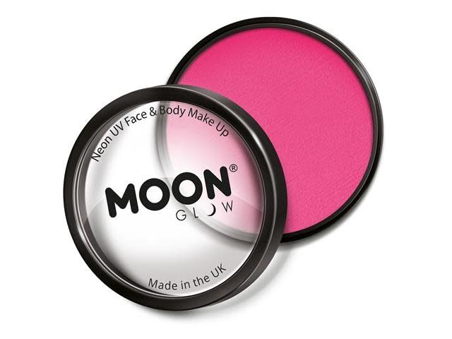 Intense Pink - Neon UV Professional Face Paint, 36g