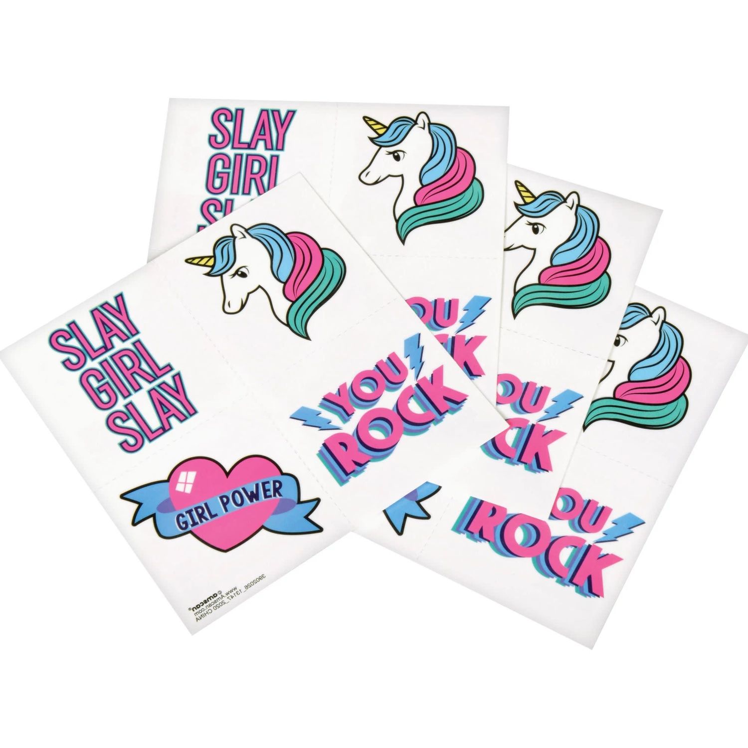 Girls Tattoo High Count Favor