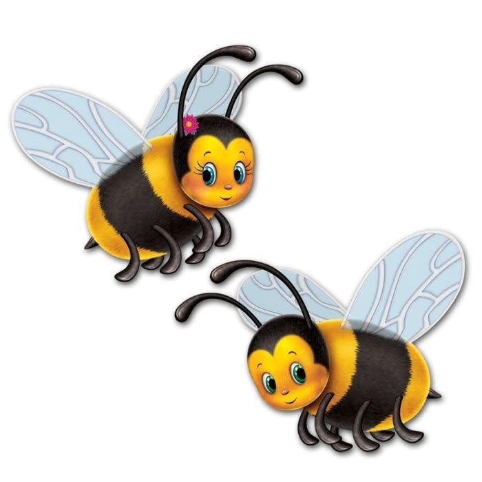 2ct Bumblebee Cutouts