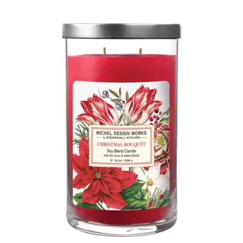 19oz CANDLE CHRISTMAS BOUQUET